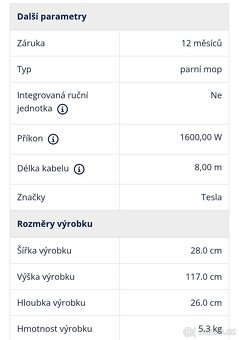 Vysavač a parní mop v jednom - 5