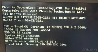 Lenovo Thingpad T540p (i7 4810MQ, 16GB, 3K IPS) - 5