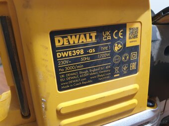Elektrická stavební pila Dewalt Alligator DWE398 Popis RYSY - 5