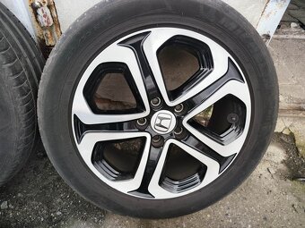 17"letní alu sada 5x114 origo Honda HRV Accord 215/55 - 5