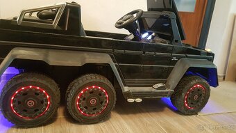 El. autičko Mercedes G 6x6, dětské vozítko - 5