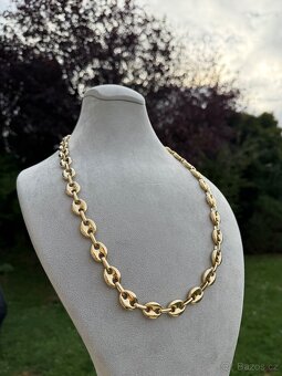 Zlatý řetěz 70g - 585 14k - 70cm - 12mm - NOVÝ ZLATO - VZOR - 5