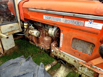 Zetor 6748 s platnými doklady, těžká přední náprava - 5