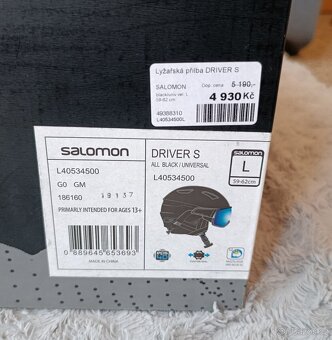 Nová lyžařská přilba Salomon - 5