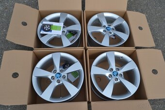 Sada NOVÝCH orig.alu disků R16 Š.Rapid,Fabia, Seat Toledo - 5
