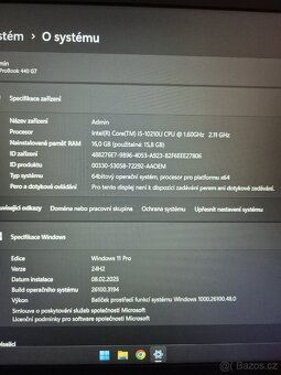 HP ProBook 440 G7, i5-10210u, 16GB, 256GB NVME, IPS - 5