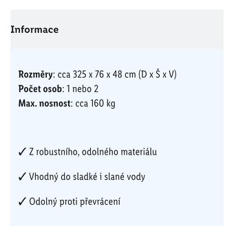 Nafukovací kajak - 5