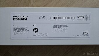 MOSSLANDA Ikea Police na obrázky, bílá, 55 cm - 5