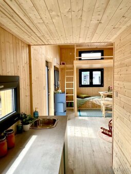 Tiny house, domek na kolečkách 8 x 3 k prodeji - 5