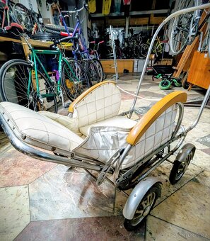Retro kočárek perak - 5
