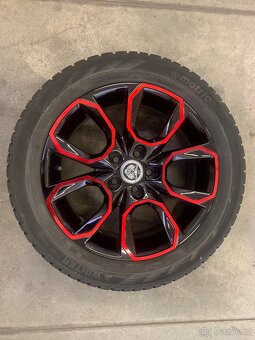 Alu kola 16” 6,5J 5x100 ET38 Yakuza Japan Extreme Black/Red - 5