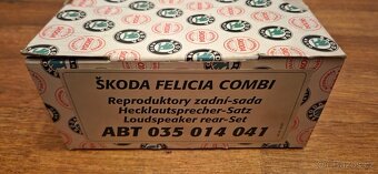 Škoda Felicia - Nové org. zadní reproduktory - 5