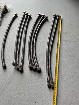 40 x pancerove hadicky na vodu nerez flex - 5