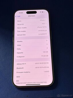 iPhone 16 Pro 128GB White Titanium - 5