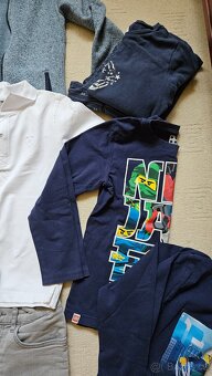 Balík chlapeckého oblečení 122-128 - 5