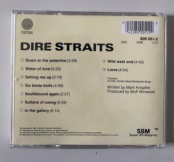 CD Dire Straits - Remastered, Communiqué - 5