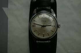 Staré,funkční, mechanické hodinky Prim elegant 17 jewels - 5