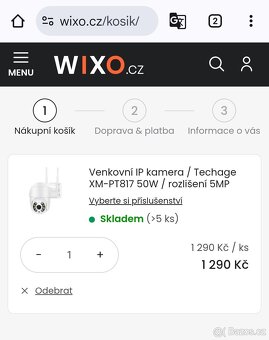 Techage  5 MP XM-PT817 50W optika Sony - 5