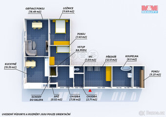 Prodej rodinného domu 4+1, 90m² v Rokycanech, ul. Polní - 5