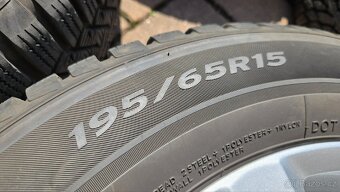 Alu kola 5x112 Golf 7 Zimní 195/65/R15 - 5