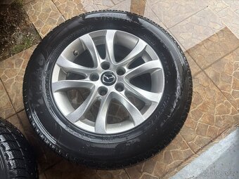 Mazda Alu kola 5x114.3 R16 s pneu - 5