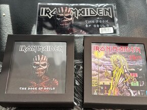 Jedinečná kpl. série stříbrných mincí IRON MAIDEN + Eddie - 5