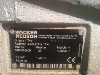 Vibrační Pěch Wacker neuson - 5