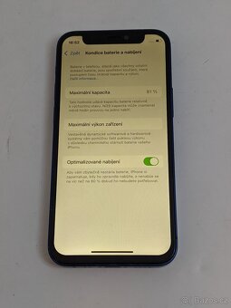 iPhone 12 mini 64gb. Dobry stav. Baterie 81%. Záruka 6 měs. - 5
