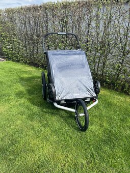 Thule Chariot Sport 2 Double Black (jogging set + cyklo set) - 5
