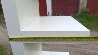 IKEA Bílá knihovna police Lack 190 cm - 5