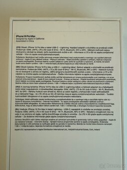 Apple iPhone 14 Pro Max, 256GB / Stříbrný - (Zánovní) - 5