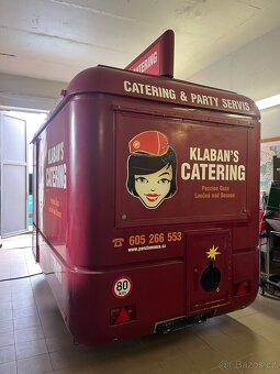 Gastro přívěs, pojízdný přívěs pro gastronomii, food truck, - 5