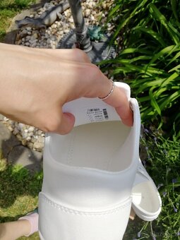 Ahinsa bílé tenisky Vida Kůže 40 - 5