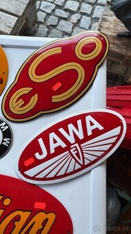 smaltovaná cedule Indian motorcycles velká - 5