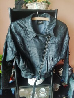 Kožená značková bunda z Itálie, Mirage, M - 5