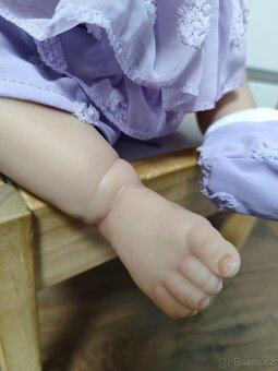 Reborn panenka NOVÁ Bettie 48cm - 5