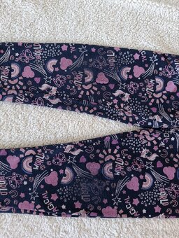 Zateplené legíny vel. 110 - 5