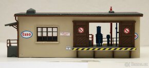 Kancelář čerpací stanice - modelová železnice H0 (1:87) - 5