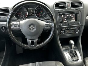 VW Golf VI variant 1.6TDi, automat, r.2012, klima - 5