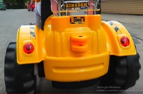 Nový elektrický traktor - velká kola - 5