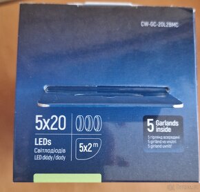 LED řetěz 5x20 LED ColorWay - 5