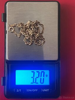 Zlato / zlatý řetízek 14karat - 5