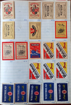 Historické zápalkové nálepky z doby ČSSR a export - 5