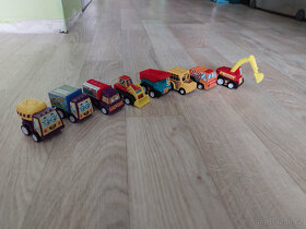 Lego,Mickey mouse,požárník Sam,auta,bagry,stavebnice - 5