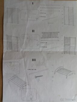 Prolézačka, ribstole, klouzačka, kruhy, síť - 5