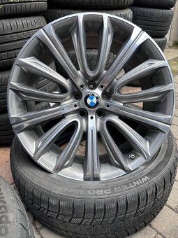 Originál sada alu kol BMW 7 G11 - R20 s pneu - 5