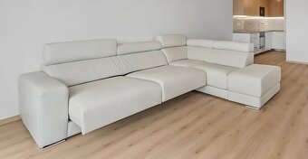 Luxusní kožená sedačka italské výroby - 5