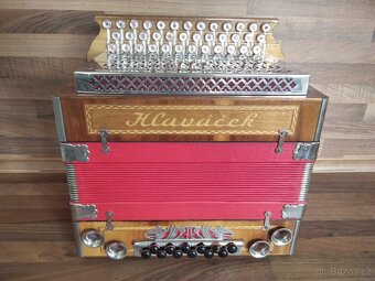 Heligonka (harmonika, akordeon) Hlaváček, TOP stav - 5