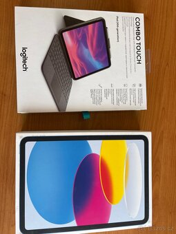 Apple Ipad 10. generace, 2022 + logitech keyboard + stylus - 5