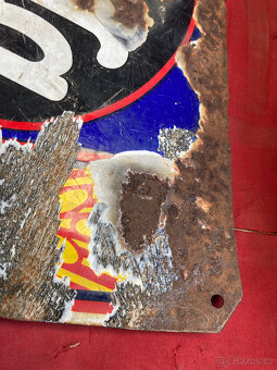 Cedule smaltovaná starožitná - nabidněte - 5